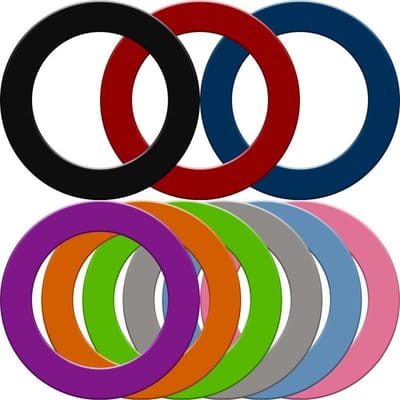 Designa Dartbord Surround Licht Blauw