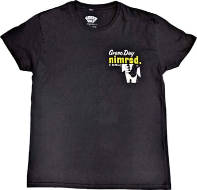 Green Day - Nimrod Breast Print Heren T-shirt - M - Zwart