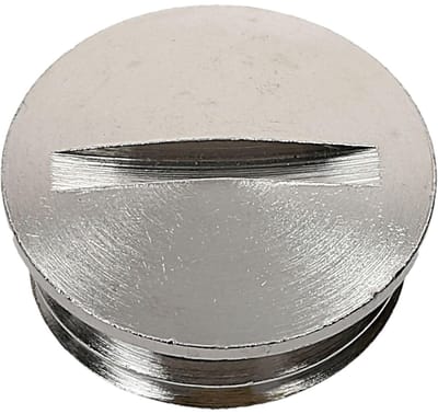 SIB D4940110 Ronde blindplug M40 messing 6700640