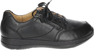Ganter - 259849 KARL LUDWIG - Vrije tijdsschoenenHeren veterschoenHeren sneakersCasual - Kleur: Zwart - Maat: 46.5