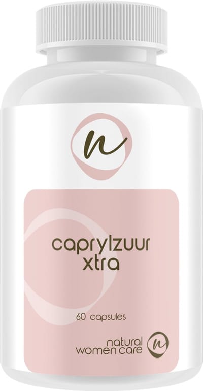 Natural Women Care - Caprylzuur Xtra - Met zwarte walnoot blad en Oregano - Vegan