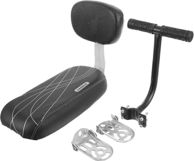 Fietsbagagedrager Zadel - Fietsstoel Achter - Comfortabel Fietsen - Dikke Spons Vulling - 35x25cm - Zoals Getoond