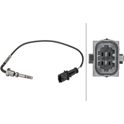 Sensor, uitlaatgastemperatuur HELLA 6PT358 181-601