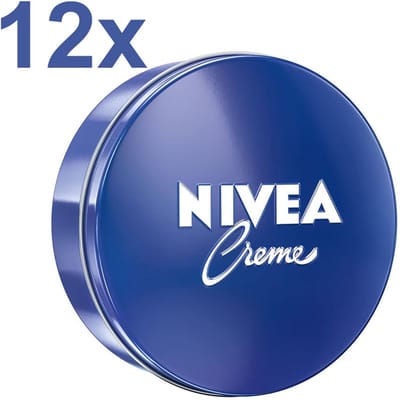 NIVEA - Universal - Care Creme - Original - 12x 60 ml - Intensive Protective Care - Crèmeblik - Voordeelverpakking