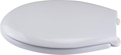 Toiletbril - WC Deksel - Badkamer Upgrade - Duurzaam Duroplast Materiaal - 465 x 37 cm - Wit
