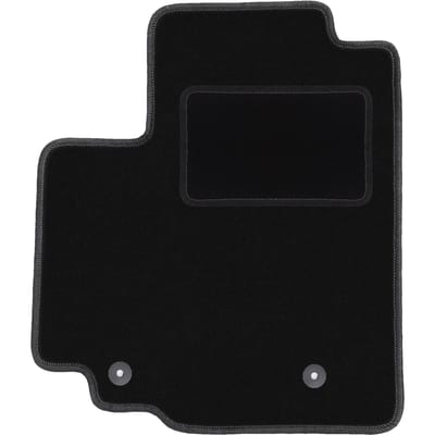 Bestuurdersmat zwart voor: Suzuki Splash hatchback (2008-2014)