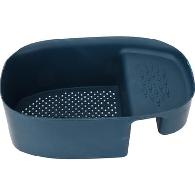Multifunctioneel Afdruiprek voor de Afwasbak Afvalfilter Opbergrek voor de Afwasbak voor Keukengebruik black