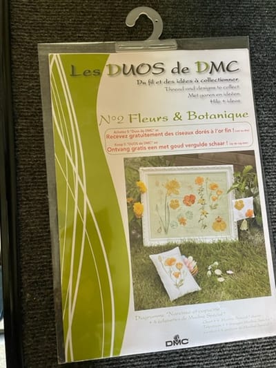 Telpatroon van DMC Nr 14561D  met 4 gratis strengen Dmc
