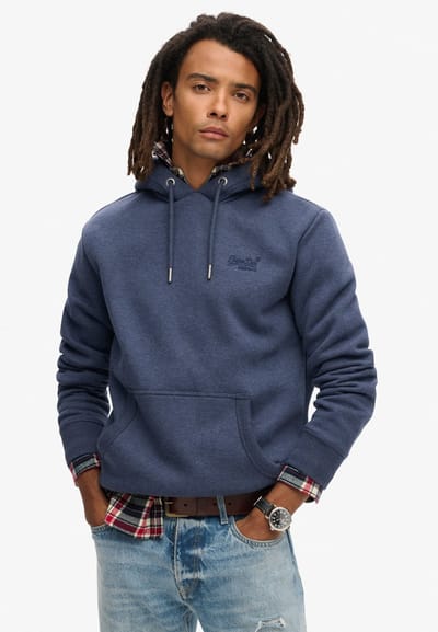 Superdry - Essential Logo hoodie - Heren - Hoodies