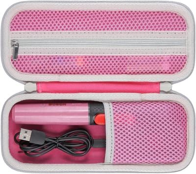 Draagbare Hard Case voor Draadloze Heetlijmpistool, Inclusief Ruimte voor USB Oplader en Mini Lijmstiften, Ideaal voor Klussen en Creatieve Projecten