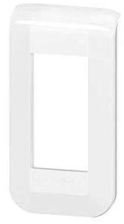 Afdekplaat 1 module - Wandplaat - Elektrisch werk - Roestvrij staal - 10 x 10 x 10 cm - Wit