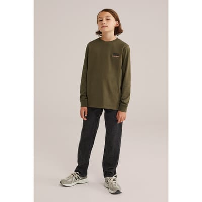 WE Fashion 5-pocket Mid Waist Black Taglia: 170 | Jeans Outlet | kids | Nero