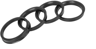 Dailygoods- Middennaaf Ringen 4 Stuks - Kunststof - 67,1 mm tot 58,1 mm - Vervanging - Nauwkeurige Verbinding - Eliminatie Trillingen - Naafringen