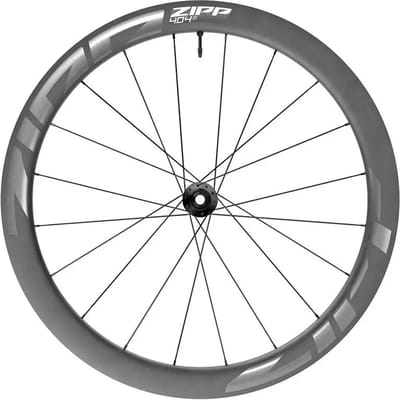 Zipp 404 S Cl Disc Tubeless Racefiets Voorwiel Zilver 12 x 100 mm