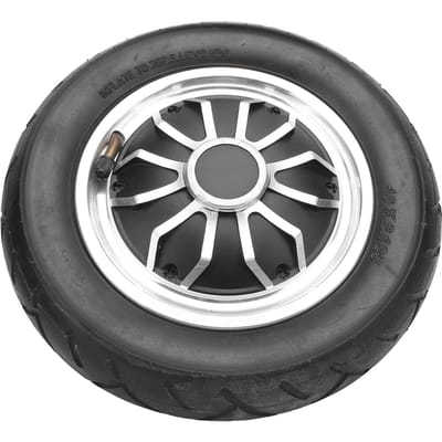 Moteur Moyeu 10 Pouces 36V 350W Moteur Moyeu Sans Balais avec Pneu pour Trottinette Électrique Vélo Pliant Résistant à l'Eau gray