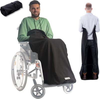 Belieff – Rolstoel deken pvc onderlaag – Dubbel gevoerd
