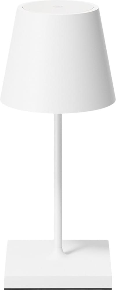 Oplaadbare Tafellamp - Draadloos & Oplaadbaar - Waterdicht - Dimbaar - Industrieel - Wit
