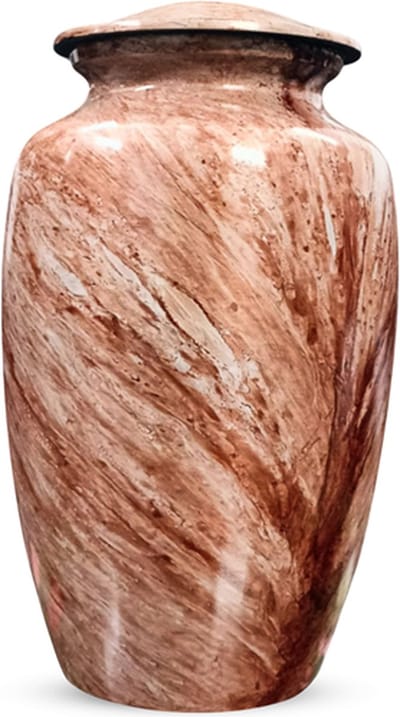 XXL As Urn - 3.5 Liter - Crematie Urn - Uniek - Voor Huisdieren of Menselijk As - Crematie As - Begrafenis Urn - Decoratie Urn - Desert Sky