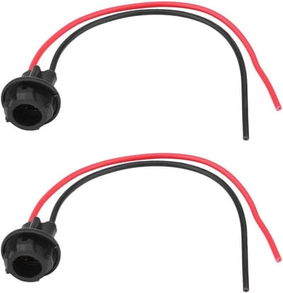 Gloeilamp Sokkel - Verlichting Houder - Extra Verlichting - Hoogwaardig Rubber - 2 Stuks - Zwart