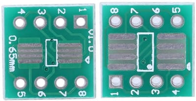 Dailygoods - Cosensi - Dailygoody - Adapter Raad Converter Module - Lichtgewicht Inline-Adapter - Geschikt voor Printed Circuit Board - 100 Stuks - Aluminium en Kunststof