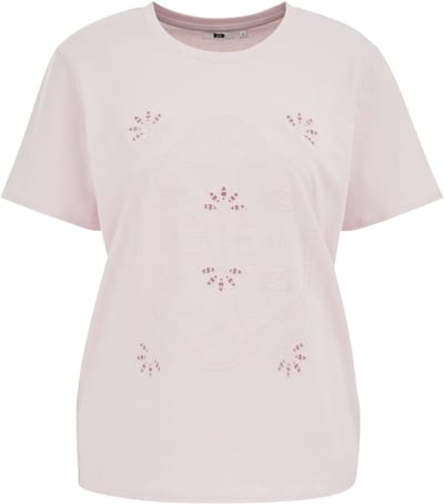 WE Fashion Dames T-shirt met embroideries