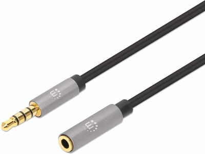 Audio-Verl�ngerungskabel Aux / 3,5 mm Klinke 3m