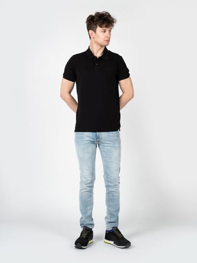Iceberg Poloshirt Mannen zwart