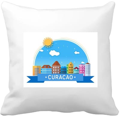 Akyol - curacao Kussen hoes - Wereld - vakantie - antillen - 40 bij 40 cm