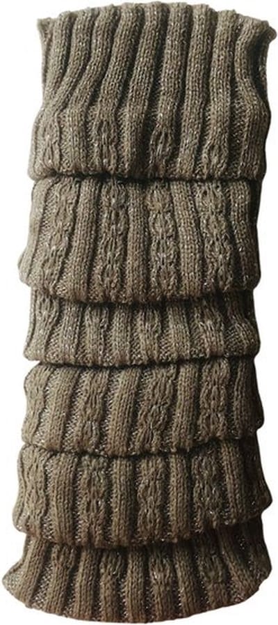 Modieuze Warme Beenwarmers / Sleever / Legwarmer | Beenwarmer | One Size - Beige