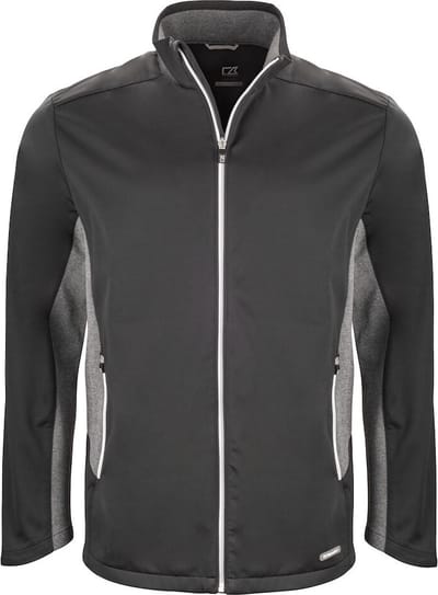 Cutter & Buck Navigate Softshell Jacket Heren 351458 - Zwart - S