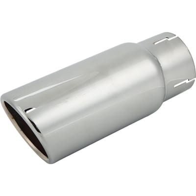 Embout de silencieux d'échappement en métal avec pince d'entrée extensible PT932 ?35180?02 Remplacement pour Tacoma argenté