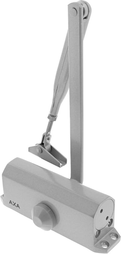 Automatische Deurcloser - Deurveer - Energie Besparen - Instelbare Sluitsnelheid - Tot 80 kg - Grijs