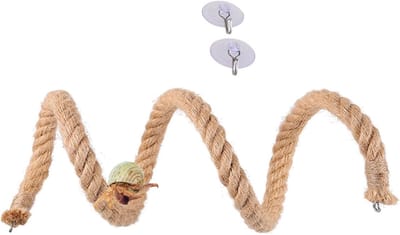 Klimtouw Reptielen - Krab Klimspeelgoed - Terrarium Inrichting - Flexibel en Duurzaam - 100 cm Lengte