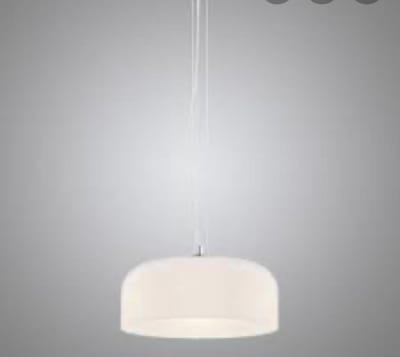 Hanglamp Wit Modern doors. 40 cm.