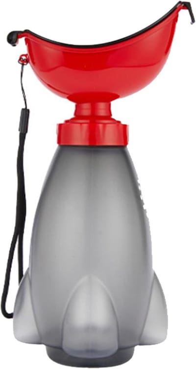 Draagbaar Urinoir - Reis Toilet - Onderweg Plassen - Lekvrij Ontwerp - 600ml Capaciteit - Wit