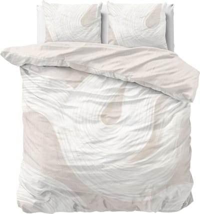 Sleeptime Meesie Dekbedovertrekset - Tweepersoons -200X200/220 + 2 x kussenslopen 60x70 - Zand