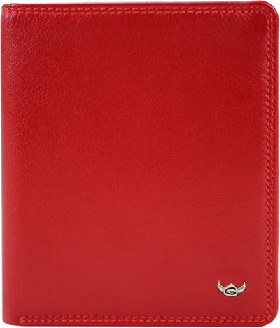 Golden Head Leren portemonnee Polo RFID Protect Kombischeintasche 1230 Rot donkerrood