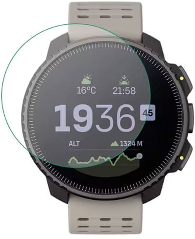Screenprotector geschikt voor Suunto Vertical 2 – 9H Gehard Glas – Ultradunne Tempered Glass Screen Protector – Kras- & Barstbestendig – 1 stuk – TechDefend