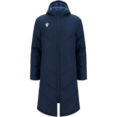 Macron Northland Long Coach Jacket Heren - Marine | Maat: 3XL