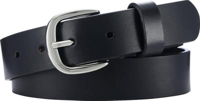 Playshoes Leren Riem Zwart Maat 55