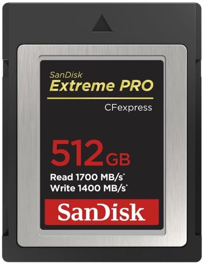 SANDISK Extreme Pro - Geheugenkaart - 512GB - CF Express Type B