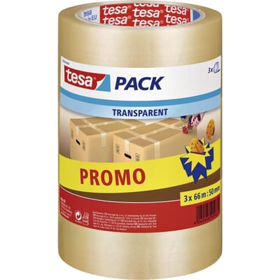 tesa 57008-00000-02 Plakband tesapack Transparant (l x b) 66 m x 50 mm 1 stuk(s)