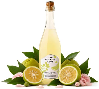 The Mocktail Club Sparkling Yuzu 75 cl – Alcoholvrije spritz en alcoholvrije cocktail | Mocktail alcoholvrij ready to drink | Aperitief zonder alcohol op basis van yuzu