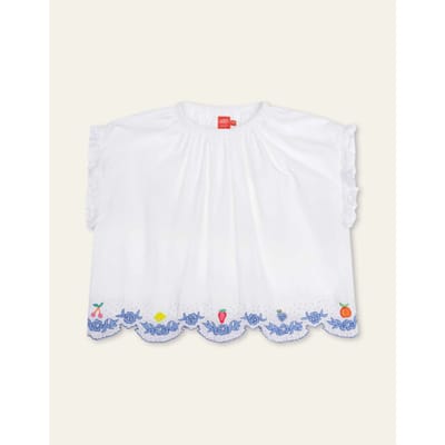 Oilily Bazar Blouse- maat152/12yr Turtle Dove