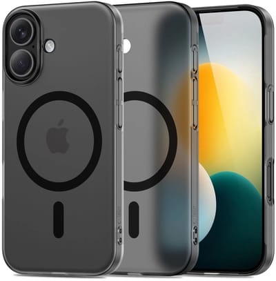 Tech-Protect MagSlim MagSafe Case for iPhone 17 - Matte Black
