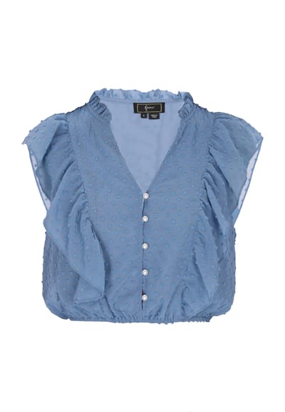 Faina Blouse Dames lichtblauw