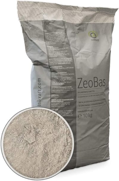 Bodemverbeteraar - Zeoliet Basalt - Plantenverzorging - Groter oppervlak - 10 kg - Grijs