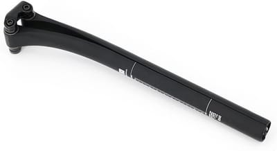 Fiets Zadelpen - Zadelbuis Onderdeel - Comfortabel Fietsen - Schokabsorberend Ontwerp - 31.6/30.8/27.2mm - UD Zwart Mat