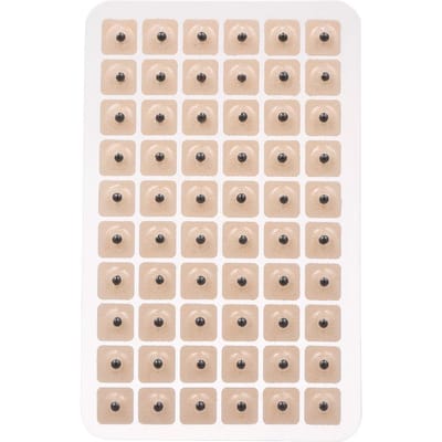 600 pièces aiguille d'acupuncture oreille Vaccaria Relaxation oreille presse auriculaire pâte de Massage autocollants