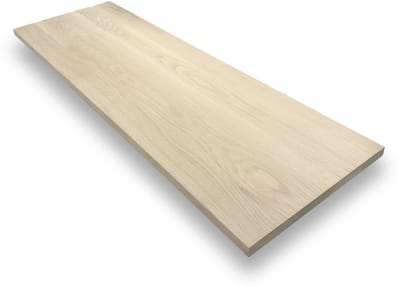Eiken plank 120 x 40 cm 25 mm - Meubelpaneel - Timmerpaneel - Meubelplaat - Kastplank - Losse plank